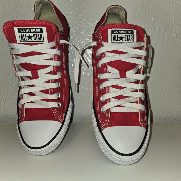 Converse All Star Red Sneakers - Picture 3 of 8